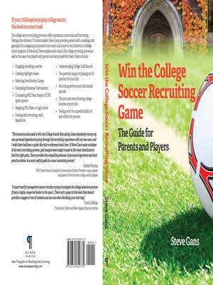 cover image of Win the College Soccer Recruiting Game